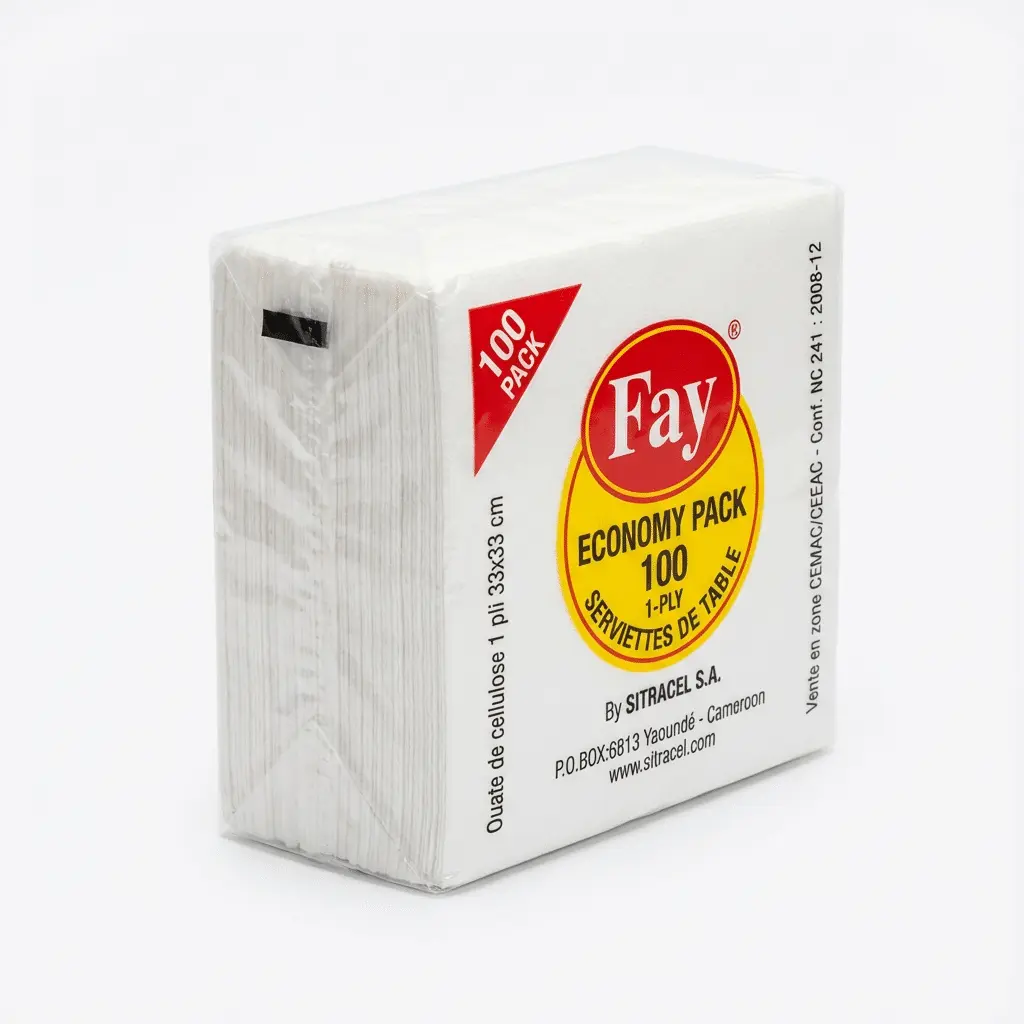 serviettes de table Fay pour hygiene quotidienne repas